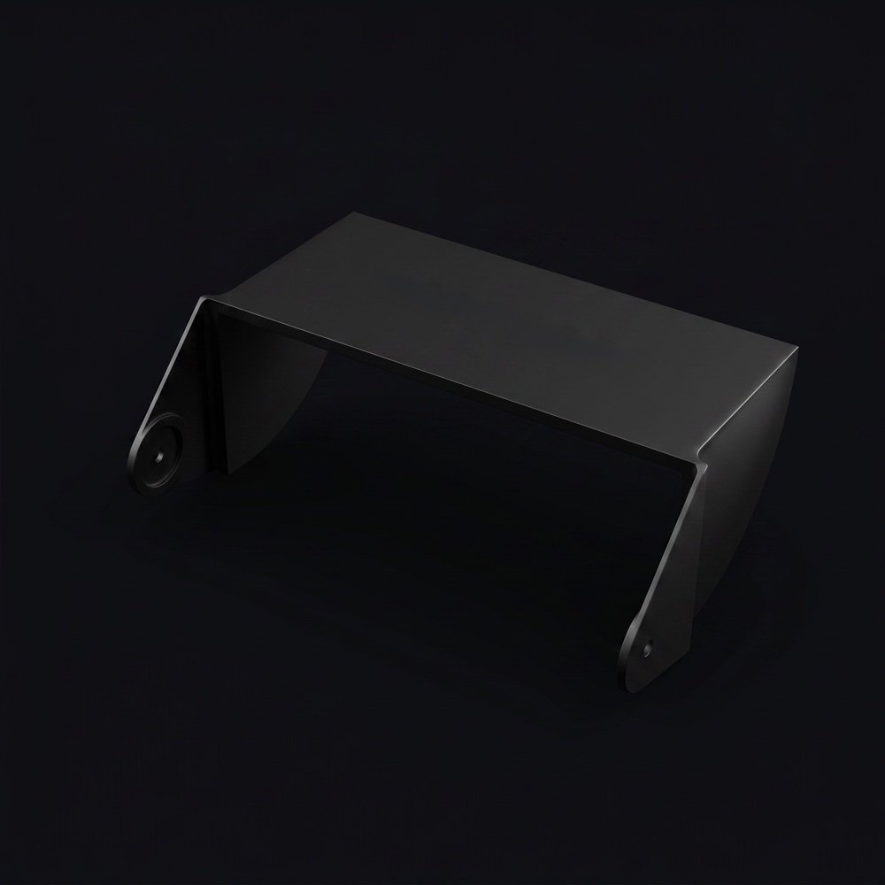 Black visor with no logo