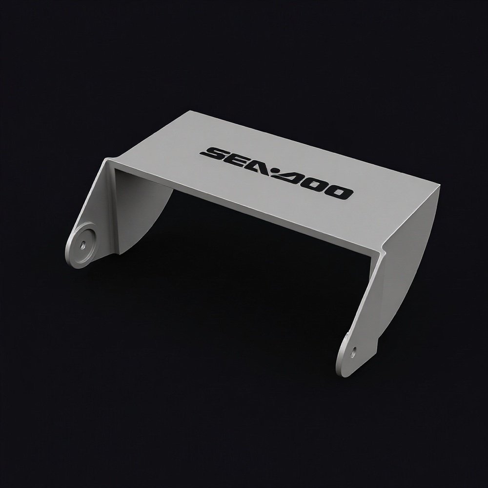 Grey visor with black Sea-Doo logo